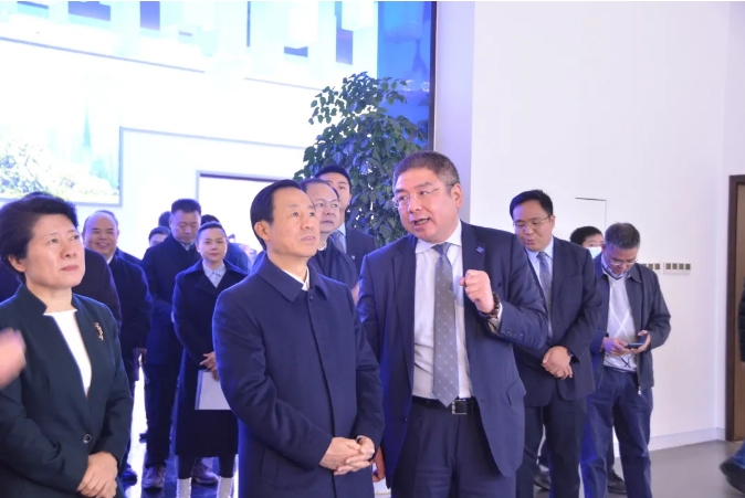 奋进新征程丨湖南省委书记许达哲一行莅临星空环境长沙基地调研考察
